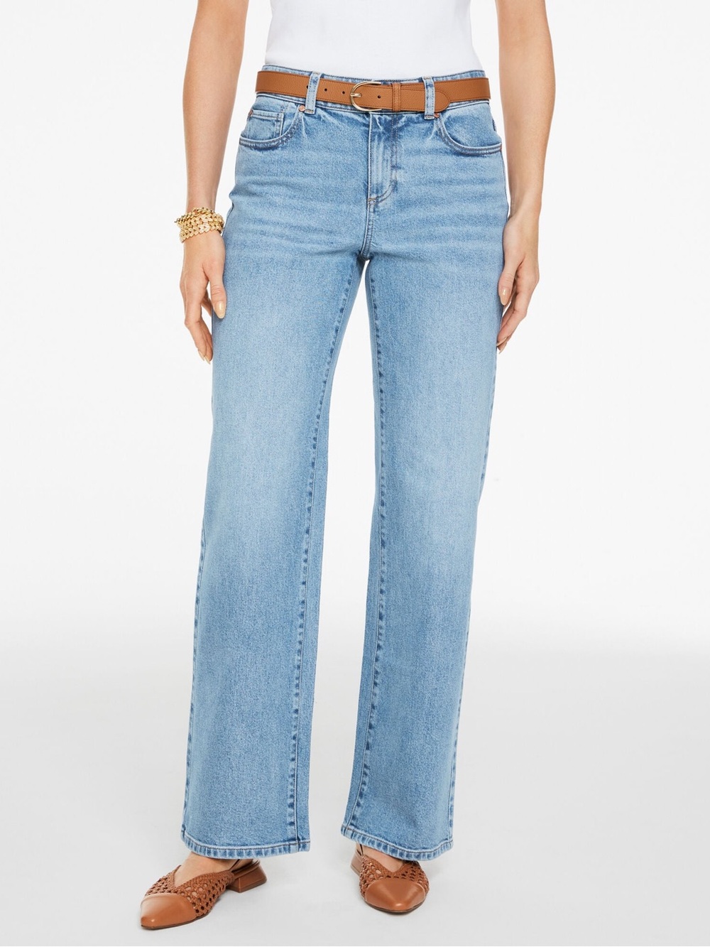 NEW Talbots Classic Jean Trousers in Kirby Wash - Size 22W